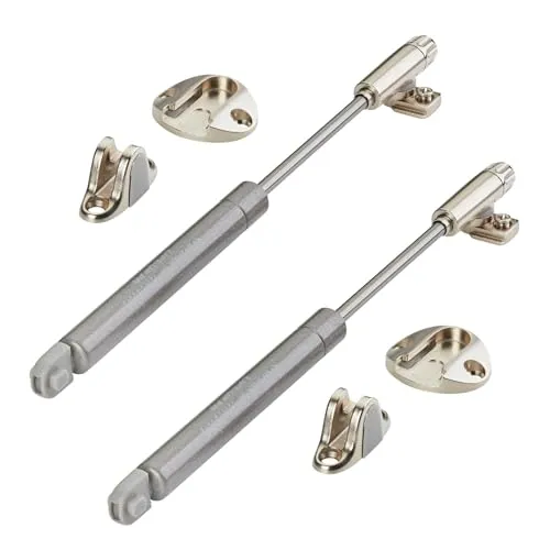 SO-TECH® Gasdruckdämpfer Kraby lift up 277 mm - 2er Set - Hochwertige Möbelbeschläge für nach oben öffnende Schrankklappen & Truhen. Mit 45 N Druckkraft, einfach montierbar und individuell einstellbar für perfekten Halt in jeder Position.