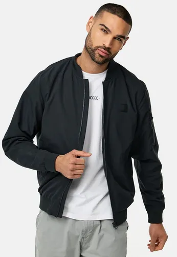 Indicode Sommerjacke INMaxim - Klassische Bomberjacke XXL - Funktionsjacken im klassischen Bomberjacken-Stil mit geripptem Stehkragen. Perfekt für lässige Sommerlooks!