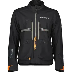 Scott Superlight Motorrad Textiljacke 4XL, schwarz - Daunenjacken für Motorradfahrer, atmungsaktiv und winddicht, mit D3O-Schutzausrüstung und großem Belüftungssystem für maximalen Komfort bei warmem Wetter.