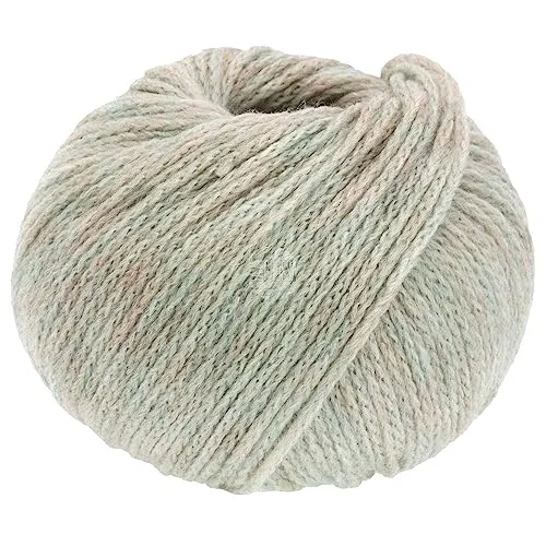 LANA GROSSA Cool Merino | Leichtes Kettengarn aus klassischer Merinowolle | Handstrickgarn aus 90% Schurwolle (Merino) & 10% Polyamid | 50g Wolle zum Stricken & Häkeln | 150m Garn FB 20
