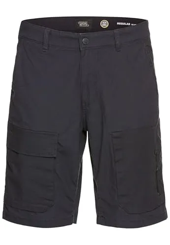 camel active Cargoshorts mit Ripstop-Kontrast - Wanderhosen mit 2-Way-Stretch für optimale Bewegungsfreiheit, viele praktische Taschen und ein lässiger Schnitt – ideal für Outdoor-Abenteuer und den Alltag.