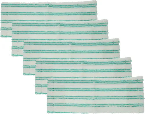 vhbw 5x Wischtuch kompatibel mit Leifheit Easy Spray XL (56690) Bodenwischer