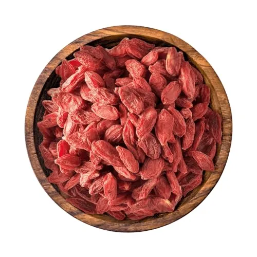 Bremer Gewürzhandel Goji Beeren, getrocknet, ganz, Trockenfrüchte ohne Zuckerzusatz & ungeschwefelt, 500g