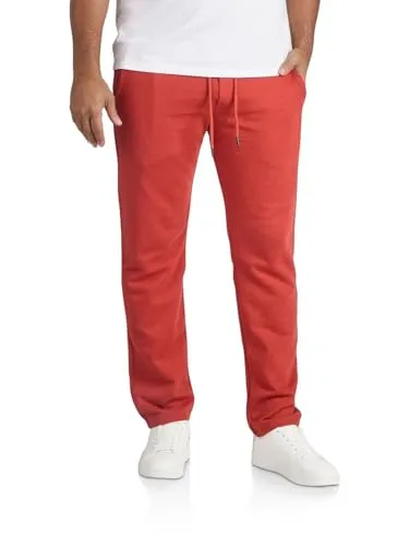 riverso Jogginghose Herren Baumwolle lang Regular Fit RIVGuido - Sportliche Jogginghose für Herren aus hochwertigem Baumwoll-Mischgewebe, ideal für Freizeit und Sport. Bequemer Schnitt mit elastischem Bund und praktischen Taschen.
