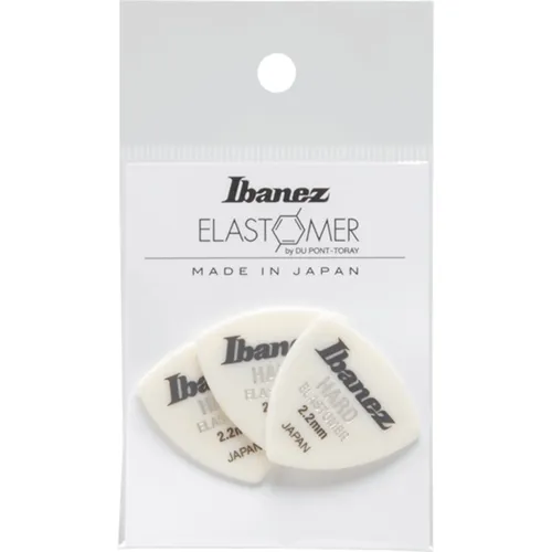 Ibanez BEL4HD22 Elastomer Picks Hard White