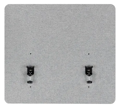 cm Trennwand Sichtschutz Tischtrennwand Büro Akustik Grau 75 x 60 - Trennwand für Schreibtische, verbessert die Akustik und sorgt für mehr Privatsphäre im Büro, ideal für konzentriertes Arbeiten.