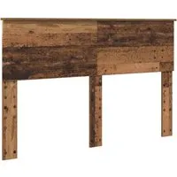 vidaXL Kopfteil Altholz 140 cm – Modernes Design für dein Schlafzimmer - Elegantes Kopfteil aus robustem Holzwerkstoff, das Stil und Funktionalität vereint. Ideal für verschiedene Dekorstile und leicht zu montieren. Pflegeleicht und langlebig – perfekt für deinen Rückzugsort.