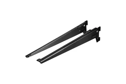 Dolle Winkelträger 1-Reihig 38 cm schwarz Metall  Winkelträger