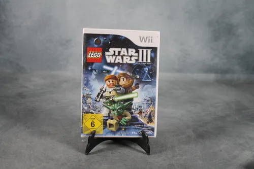 LEGO Star Wars III: The Clone Wars (Nintendo Wii) - Sealed OVP VGA WATA ready - Action & Abenteuer-Spiel für Nintendo Wii, originalverpackt und in perfektem Sammlerzustand, ideal für Fans und Sammler!