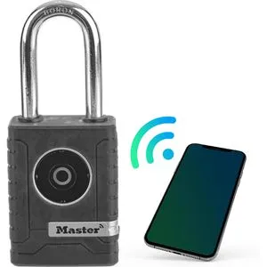 Master-Lock Vorhängeschloss 4401EURLHEC, 56mm, mit Bluetooth, appfähig, wetterfest