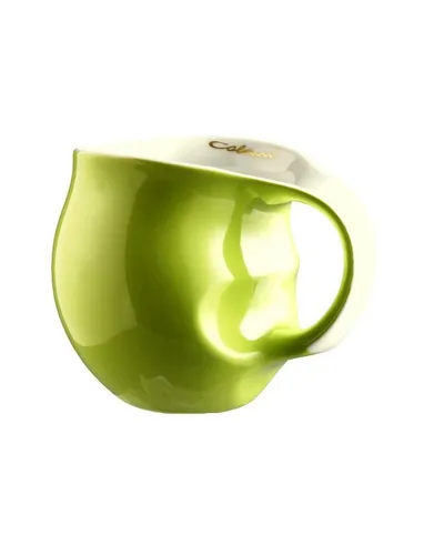 Luigi Colani Porzellan Kaffeebecher in grün von Colani