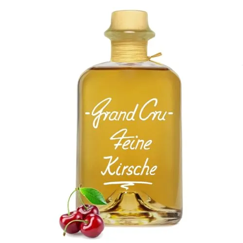 Grand Cru Feine Kirsche 1L edler Klassiker sehr mild 40% Vol. Schnaps Obstler Spirituose Kirschschnaps Kirschenspirituose