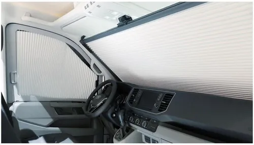 Remis VS30 Links ab 2018 - Mercedes Sprinter Seitenblende - Sonnenschutz für Frontscheiben, bietet optimalen Blendschutz und UV-Schutz für mehr Komfort während der Fahrt.