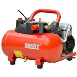 HECHT 20171 Flüsterkompressor | 8bar | 1100W | Ölfrei und leise
