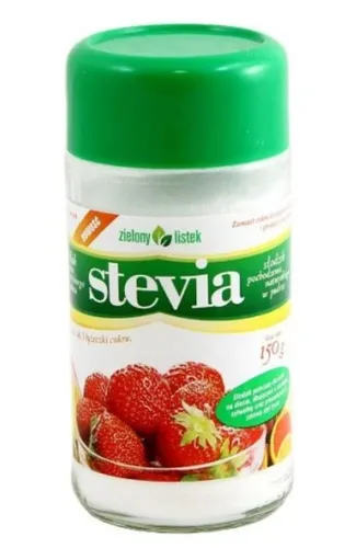Süßstoff in Pulverform 150 g Stevia Green Leaf