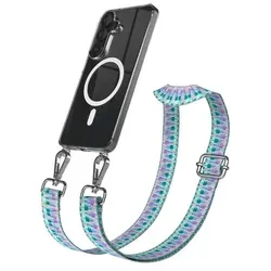 EAZY CASE Handykette - Verstellbares Taschenband für Galaxy S26 - Diese modische Handykette ist vielseitig einsetzbar und als Umhängetasche oder Halskette tragbar. Verstellbare Länge für optimalen Komfort und hochwertigen Materialien sorgen für einen stylishen Look.