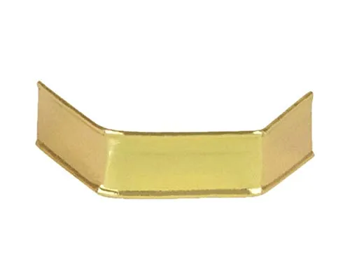 VEPATIM 1000 U-Clipse Verschlussclipse Beutelverschlüsse 33 mm Gold Papier