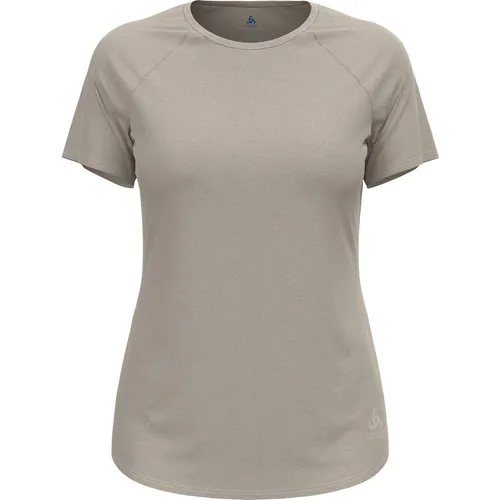 Odlo T-Shirt Crew Neck Essential 365 - Damen Laufshirt - Damen Laufshirt aus 92% recyceltem Polyester, mit ZeroScent-Technologie für geruchsfreien Komfort beim Laufen und Fitness. Leicht, weich und ideal für nachhaltige Sportmode.