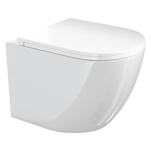 VILSTEIN Hänge WC Toilette mit 360° Tornado Spülung von VILSTEIN