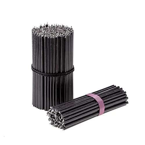 Danilovo Ritual Bienenwachs Kerzen (Schwarze) in schwarz von Danilovo