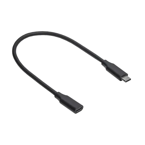 Przeduacz USB-C Akyga AK-USB-32 Kabel USB 3.2 UHD 4K Transfer 10Gbps 100W 30cm