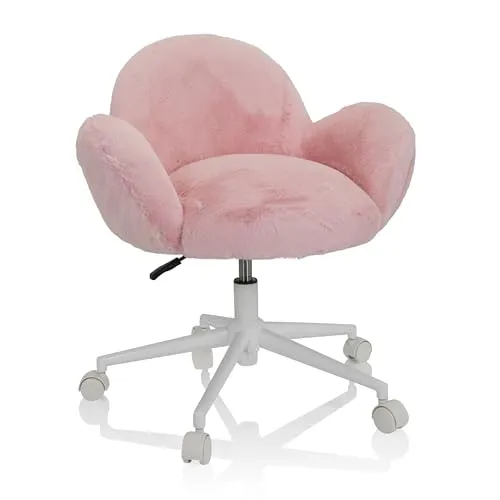 hjh OFFICE Kinderdrehstuhl KID TEDDY in pink von hjh Office