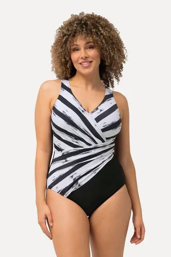 Ulla Popken Damen Badeanzug Dana, Schwarz, Größe 60 von Ulla Popken