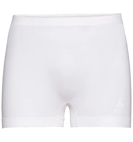 Odlo Performance X-Light Eco Funktionsboxershorts für Herren in Weiß, Größe M - Herren Sportwäsche von Odlo mit Ceramicool-Technologie zur Hautkühlung und ZeroScent für geruchshemmenden Komfort. Ideal für intensive Aktivitäten bei warmem Wetter.
