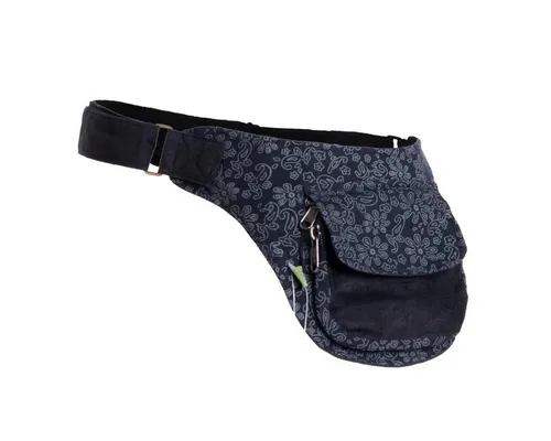 Vishes Gürteltasche Bauchtasche aus Cord Baumwolle von Vishes