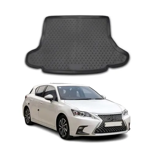 OMAC Kofferraumwanne Schwarz TPE für LEXUS CT200H - Kofferraumwanne aus rutschfestem TPE, perfekt für LEXUS CT200H (2011-2017), schützt Ihren Kofferraum vor Schmutz und Feuchtigkeit.