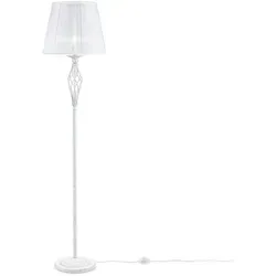 Maytoni Stehleuchte Elegant, Weiß, 165 cm - Stilvolle Stehleuchte aus Metall und Textil, konisch geformt für gleichmäßige Lichtverteilung – ideal für Ihr modernes Wohnambiente.