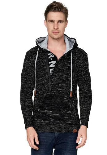 Rusty Neal Kapuzensweatshirt mit stylischem Ausschnitt