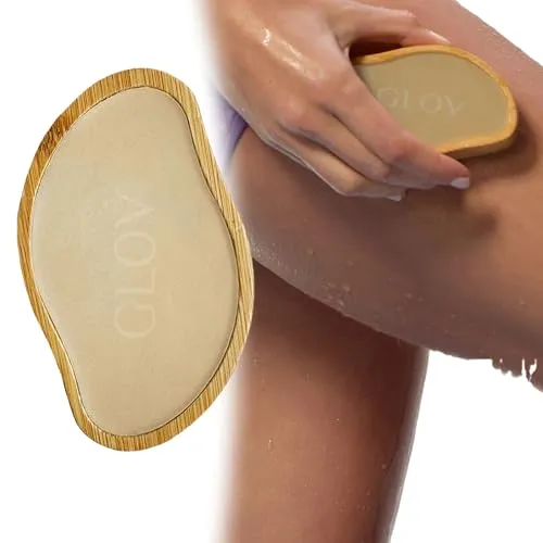 Produktbild Glov Velvet Nano Touch Fußfeile und Hautpflegegerät 2-in-1 Sanfte Haarentfernung Totzellen Entfernen Portable Hautschonend Kosmetikfrei für Glatte Haut Reisegröße