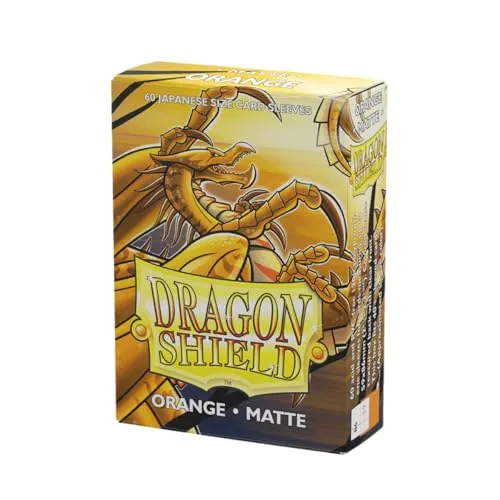 Arcane Tinmen ApS ART11113 Dragon Shield Japanese Card Game, Matte Orange (60 cards) [englische Version]