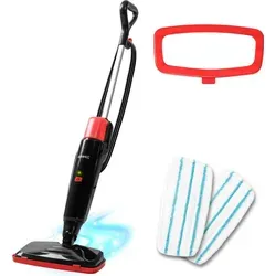 Duronic STM15 BK Dampfreiniger – Effizienter Dampfmopp mit 500 ml Wassertank