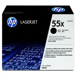 HP 55X (CE255X) Toner Schwarz - Hohe Seitenkapazität - Toner für Laserjet-Drucker mit 12.500 Seiten Kapazität. Profitieren Sie von 24 Monaten Garantie und sammeln Sie Treuepunkte für Rabatte bei Ihrem nächsten Einkauf!