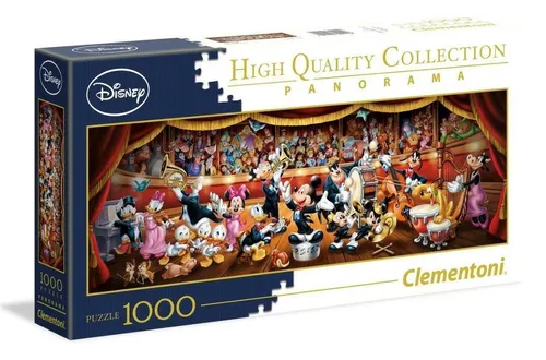 Puzzle 1000 panoramisch Disney Orchester 39445