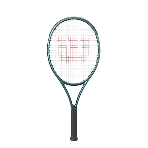 BLADE 25 V9 RKT - Junior Tennisschläger - Tennisschläger für Nachwuchsspieler mit leichtem Rahmen und perfektem Schlaggefühl, ideal für die Entwicklung des Schwungs. Vorbesaitet mit Wilson Sensation-Saite.