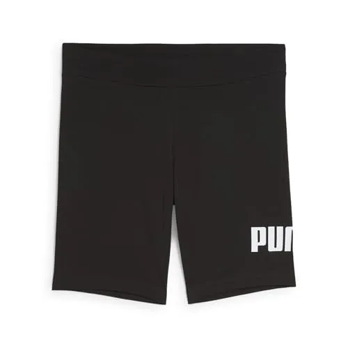 PUMA Damen ESS No. 1 Logo 7'' Short Leggings - Stylische Trainingsbekleidung mit Logo, ideal für Komfort und Bewegungsfreiheit während des Trainings.