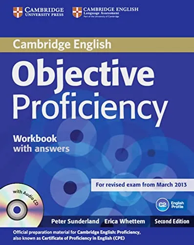 Objective Proficiency Workbook with Answers & Audio CD - Lehrbuch für Englisch, ideal zur Vorbereitung auf das Cambridge Proficiency Exam, inklusive Audio CD für verbessertes Hörverständnis.