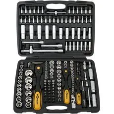 Förch Steckschlüssel Knarrenkasten 172tlg ECO 1/4”+3/8”+1/2” Nusskasten Ratschen