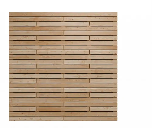 WOODTEX Sichtschutzzaun Rhombuszaun 180x180cm aus Lärche - Robuster Sichtschutzzaun aus druckimprägniertem Kiefernholz, ideal für Garten und Terrasse. Pflegeleicht und wetterbeständig, bietet er Sichtschutz und fügt sich harmonisch in Ihre Gartengestaltung ein.