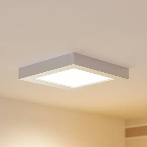 PRIOS LED Deckenleuchte 'Alette' (Modern) in Alu aus Aluminium (1 flammig, ) - L