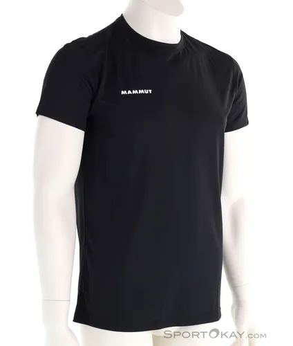 Mammut Massone Sport Herren T-Shirt - Schwarz - S - Herren-Shirts mit atmungsaktivem Material für optimalen Komfort und Bewegungsfreiheit beim Sport.