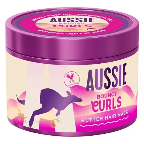 Aussie Bouncy Curls Hydratisierende Maske für lockiges Haar 500 ml