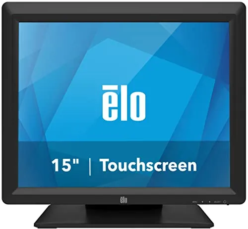 Elo Touch Solution 1517L rev b – Monitor (38,1 cm (15), 16 ms, 200 cd/m², Tisch, 50000, Chi (Simpl), Chi (TR), Deu, Eng, ESP, eng, Ita, JPN) schwarz