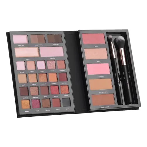 Profusion Trendsetter von Cosmetics Pro Face Professional Beauty Book (Neutrale Brauntöne, Vielseitige Übergangsfarben, Warme Terrakottafarben, Zarte Rosatöne) (2981)