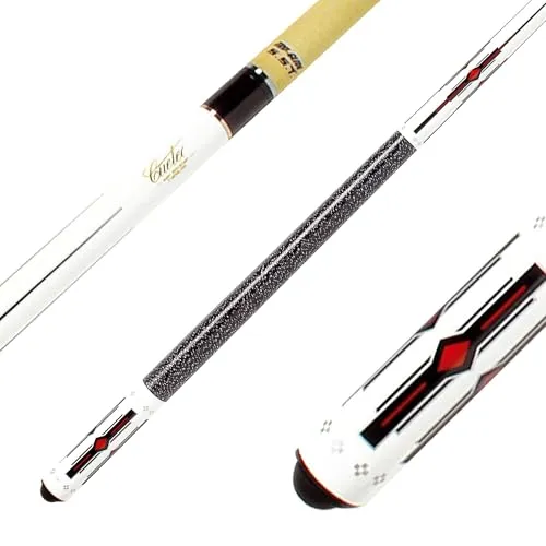 Winsport Cuetec Billardqueue NewLine - Profi-Cue aus Ahornholz - Pool-Billardqueue mit High-Tech Fiberglasüberzug für höchste Präzision und Langlebigkeit. Ideal für Profispieler, 2-tlg. mit 13 mm Klebeleder und echtem Leinenband im Griff.