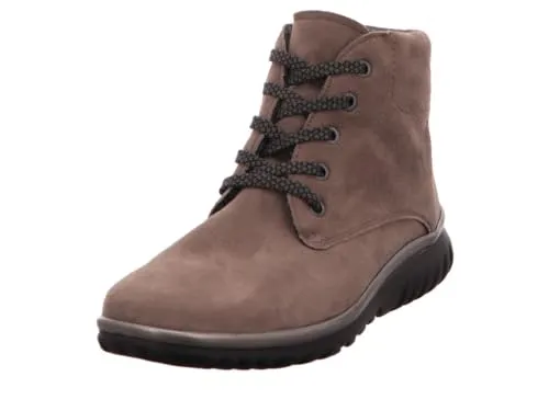 Semler Damen Lena - H Stiefelette, Fango, 37 EU - Wanderschuhe mit modischer Derbyschnürung, ideal für leichtes An- und Ausziehen und optimalen Tragekomfort.