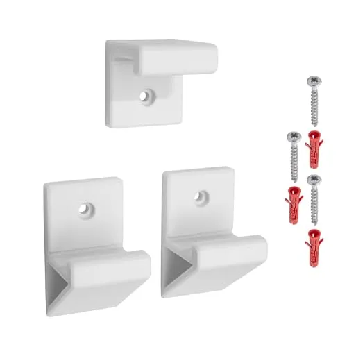 Mobilefox Wand Halterung Konsolen Halter Kippschutz Weiß passend für Sony PlayStation 4 PS4 Slim [video game]